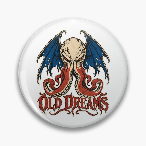 Item preview, H. P. Lovecraft: Old Dreams in Blue and Red designed and sold by Fenay Designs.