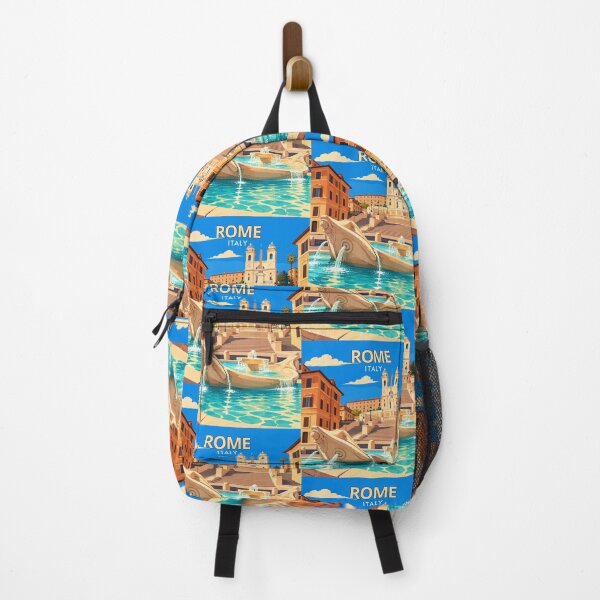 Item preview, Rome in Italy, Vintage Art Travel Landscape designed and sold by MaateoDesign.