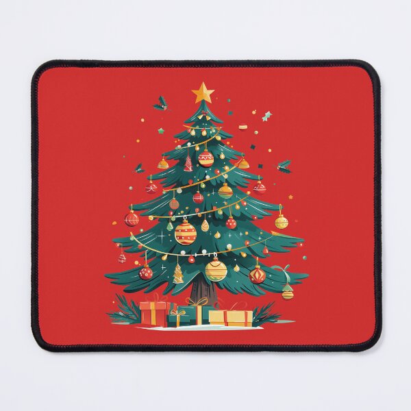 Item preview, Festive Decorated Christmas Tree with Gifts designed and sold by colorful-white.
