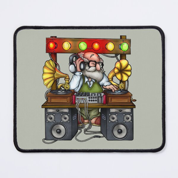 Item preview, DJ Dad Rock Fun Character design designed and sold by Mr Brigzy.