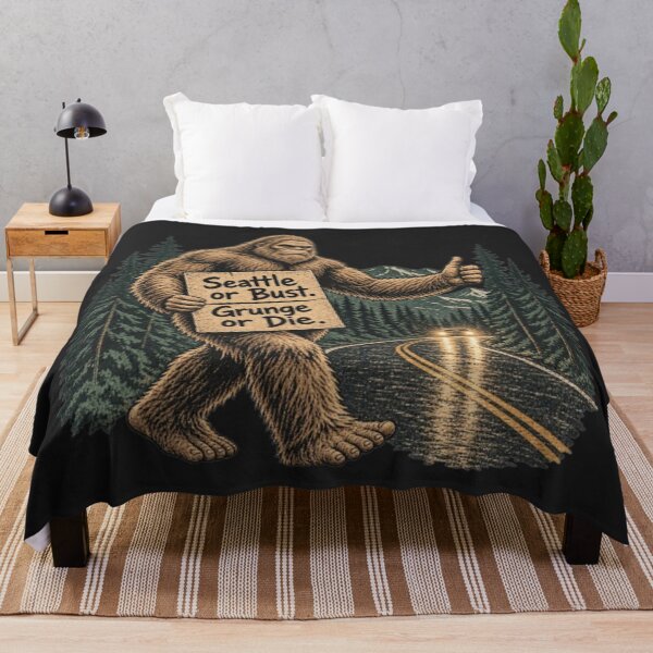 Item preview, Seattle or Bust designed and sold by Kinship Things.