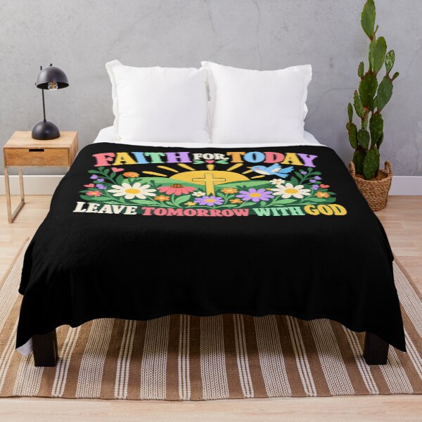 Item preview, Faith For Today Leave Tomorrow With God Christian designed and sold by ShirTomDesigns.