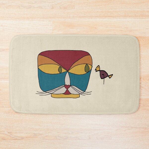 Item preview, Cat and Bird (Inspired by Paul Klee) designed and sold by EunsooLee.