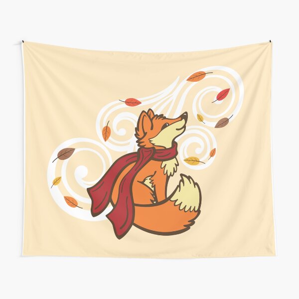 Autumn Fox Tapestry