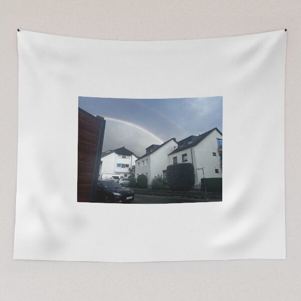 Item preview,  Double Rainbow Over Suburban Neighborhood designed and sold by Yaroplanner.