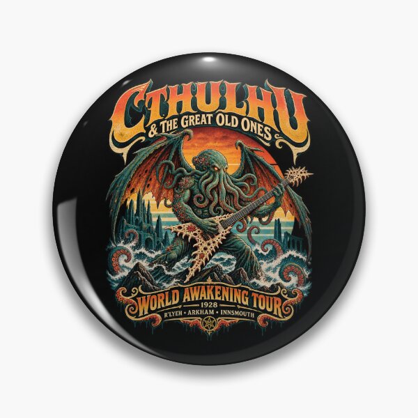 Item preview, H. P. Lovecraft: Cthulhu World Awakening Tour designed and sold by Fenay Designs.