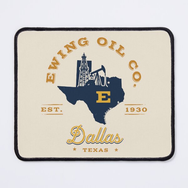 Item preview, Vintage Ewing Oil Co Dallas Texas Logo designed and sold by Imaginationbeyond.