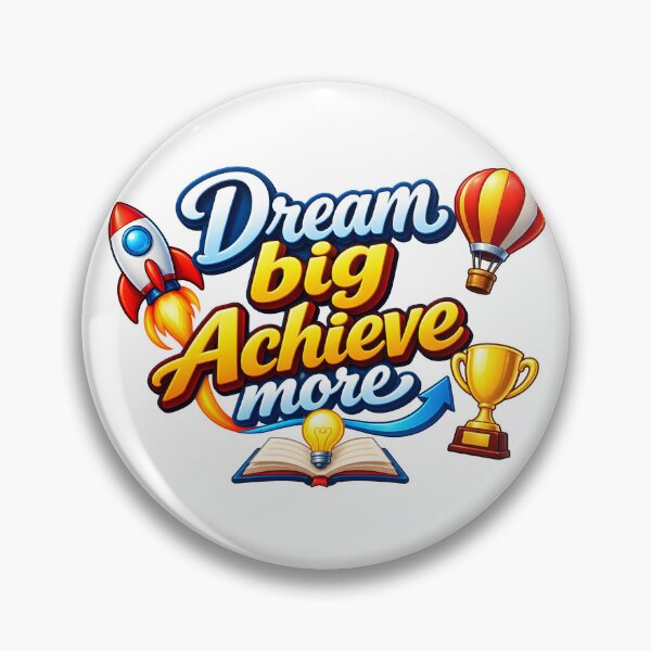 Item preview, dream big achieve more  designed and sold by Black-White-art.