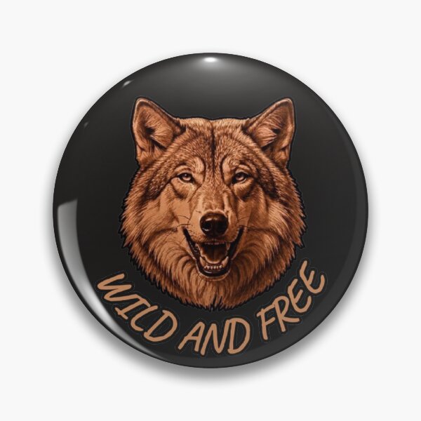 Item preview, WOLF: WILD AND FREE Copper designed and sold by The best online style shop.