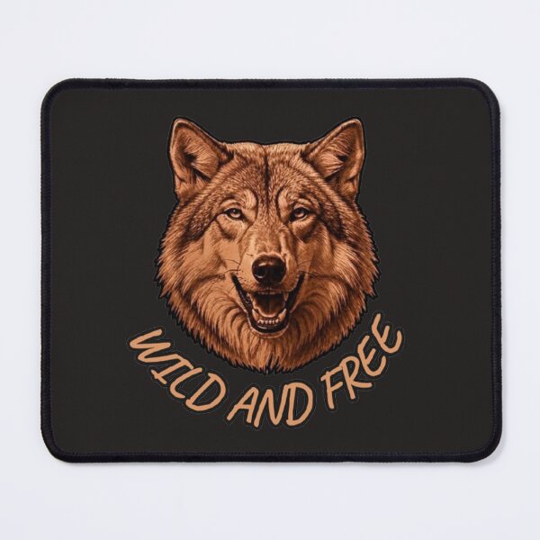 Item preview, WOLF: WILD AND FREE Copper designed and sold by The best online style shop.