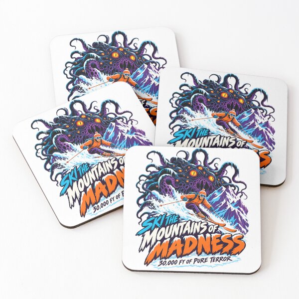 Item preview, H. P. Lovecraft: Ski the Mountains of Madness designed and sold by Fenay Designs.