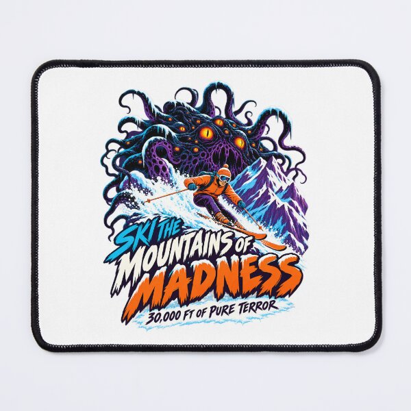 Item preview, H. P. Lovecraft: Ski the Mountains of Madness designed and sold by Fenay Designs.