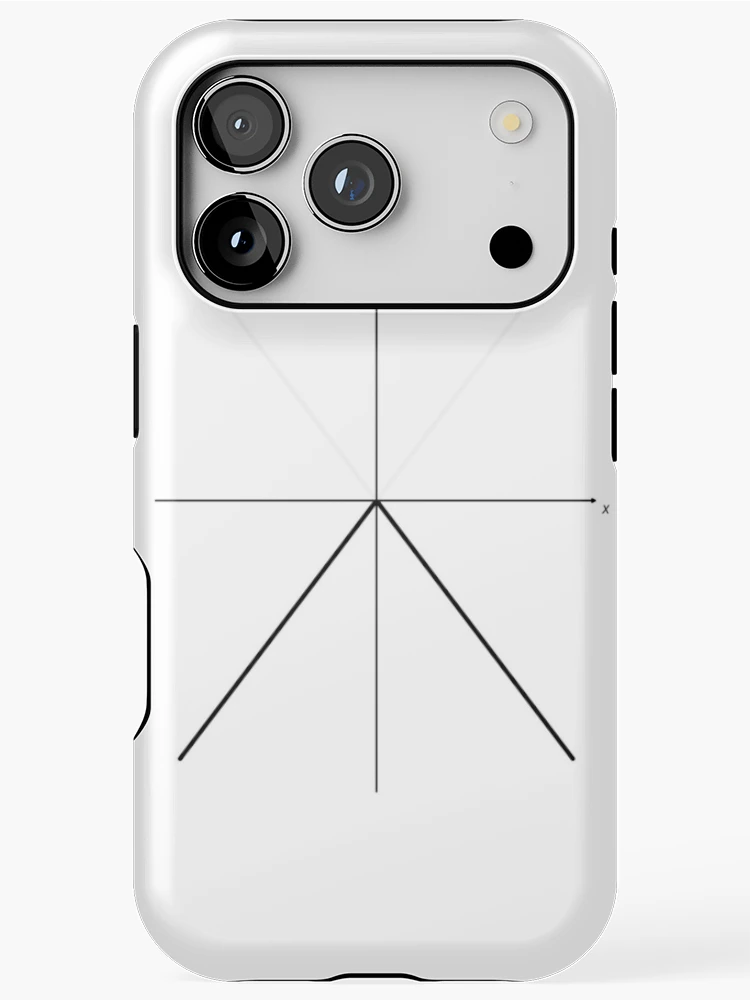 Thumbnail 1 of 4, iPhone Case, My Optimism - Negative Absolute Value Math Humor designed and sold by TheEmptySet.