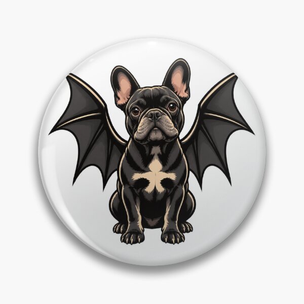 Item preview, BatPig French Bulldog Cute Cartoon Animal Illustration Design LIMITED EDITION designed and sold by dejan1471.