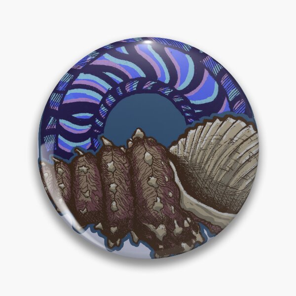 Item preview, Seashells & Waves | Vintage Ocean Art | Coastal Illustration designed and sold by Half Mess.