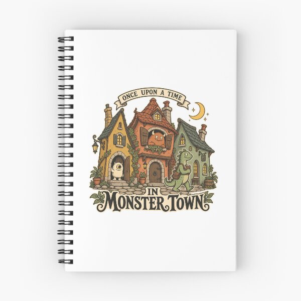Item preview, Once Upon a Time in Monster Town Cozy Storybook Monsters designed and sold by NatureStyle555.