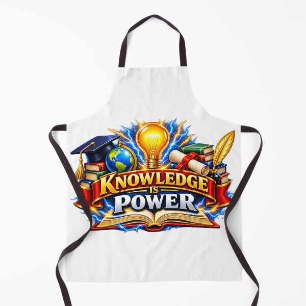 Item preview, knowledge is power designed and sold by Black-White-art.