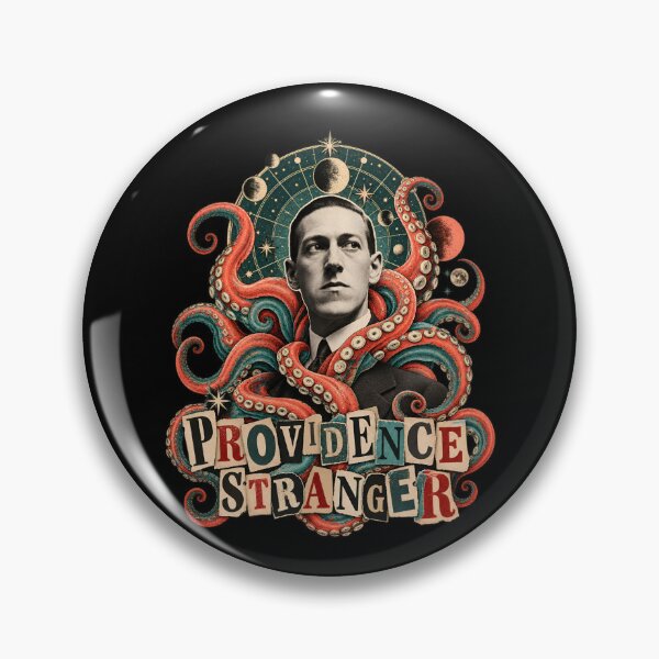 Item preview, H. P. Lovecraft: Providence Stranger Collage designed and sold by Fenay Designs.