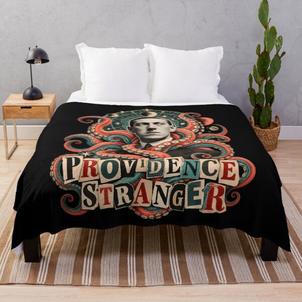 Item preview, H. P. Lovecraft: Providence Stranger Collage designed and sold by Fenay Designs.