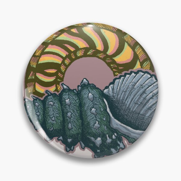 Item preview, Seashells & Waves | Vintage Ocean Art | Coastal Illustration designed and sold by Half Mess.