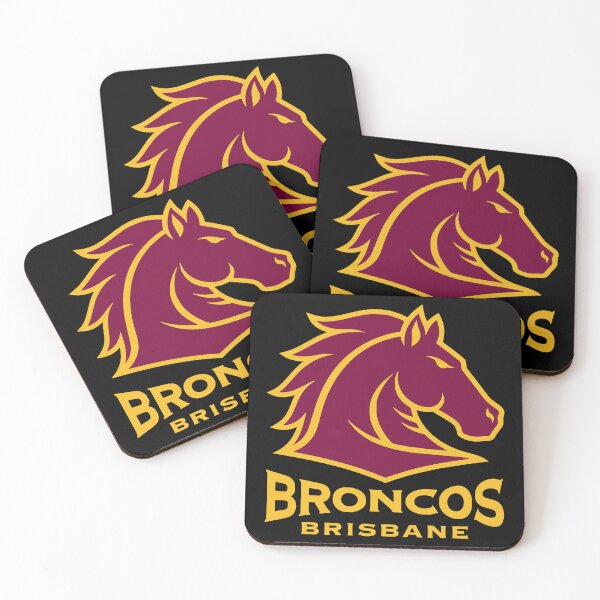 Item preview, Brisbane Broncos Rugby Logo designed and sold by Imaginationbeyond.