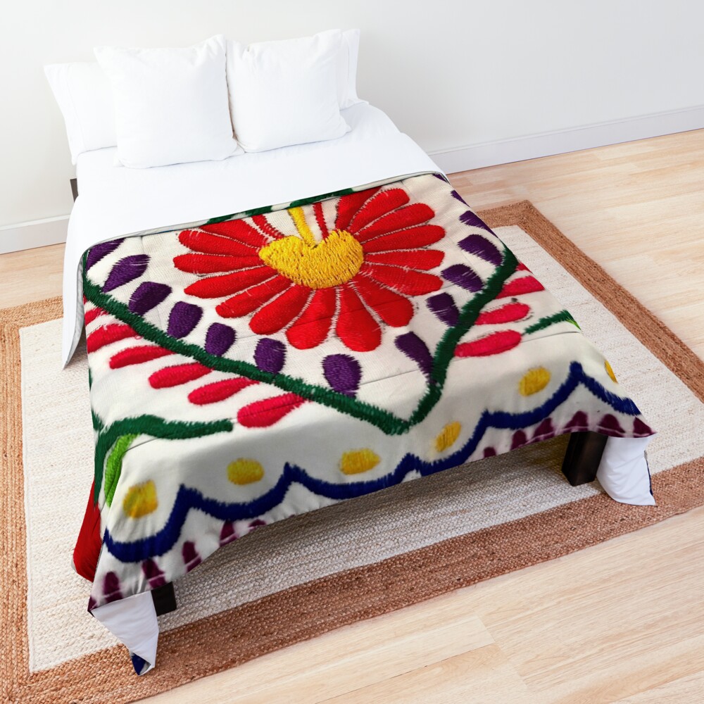 Mexican Flowers Comforter