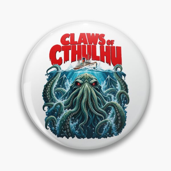 Item preview, H. P. Lovecraft: Claws of Cthulhu Beneath Alert designed and sold by Fenay Designs.
