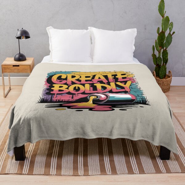 Item preview, Create Boldly – Inspirational Artist Quote and Creative Expression designed and sold by Jollys-ArtShop.