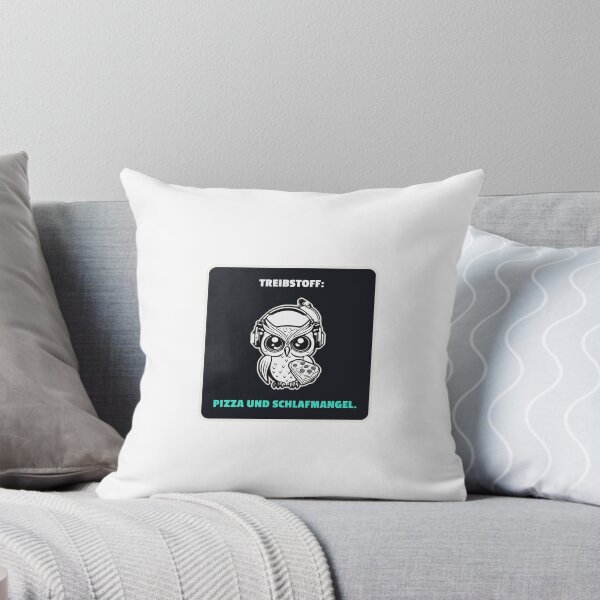 Item preview, Fuel: Pizza and lack of sleep – Gamer Owl | Humorous design designed and sold by Glowfy.