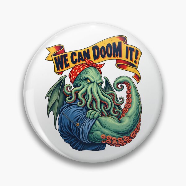 Item preview, H. P. Lovecraft: We Can Doom It Cthulhu designed and sold by Fenay Designs.