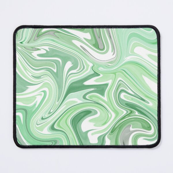 Item preview, Sage Green Marble – Mint Emerald Fluid Abstract Art designed and sold by GemniShop.