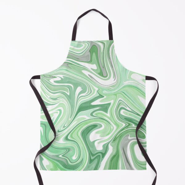 Aperçu de l'œuvre Marbre vert sauge – Art abstrait fluide émeraude menthe créée et vendue par GemniShop.