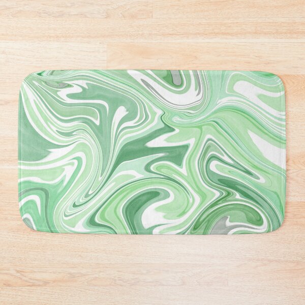 Item preview, Sage Green Marble – Mint Emerald Fluid Abstract Art designed and sold by GemniShop.