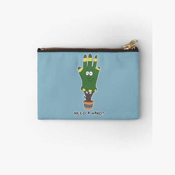 Item preview, Need A Hand | Funny Plant Lover Visual Pun Sticker designed and sold by MyxaART.