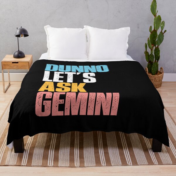 Item preview, Dunno Let's Ask Gemini AI Humor LLM Culture Digital Intelligence Tech Satire designed and sold by w1ckerman.