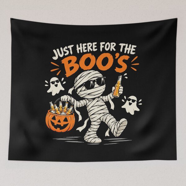 Item preview, Here for the Boos Funny Adult Halloween Costume Alcohol Beers Drinking designed and sold by w1ckerman.