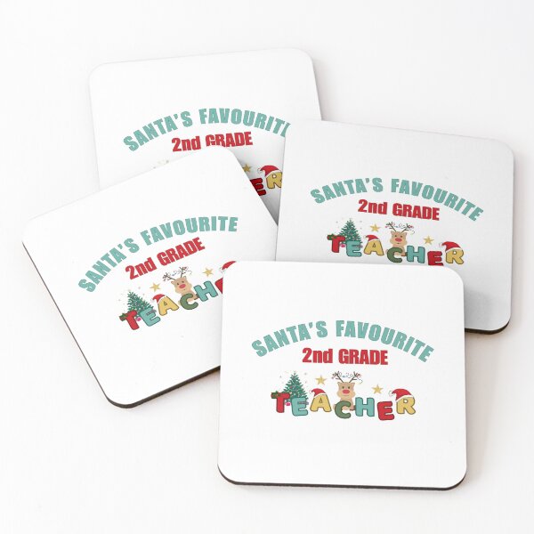 Item preview, Santa's Favourite 2nd Grade Teacher designed and sold by DixieGirlStudio.