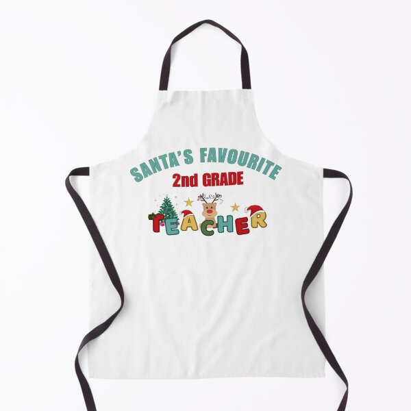 Item preview, Santa's Favourite 2nd Grade Teacher designed and sold by DixieGirlStudio.