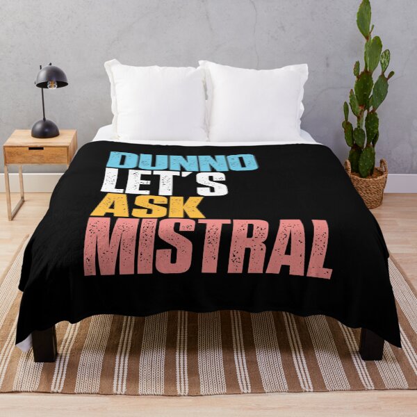 Item preview, Dunno Let's Ask Mistral AI Humor LLM Culture Digital Intelligence Tech Satire designed and sold by w1ckerman.