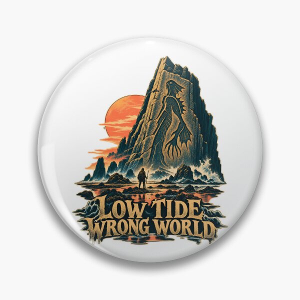 Item preview, H. P. Lovecraft: Low Tide, Wrong World Monolith designed and sold by Fenay Designs.