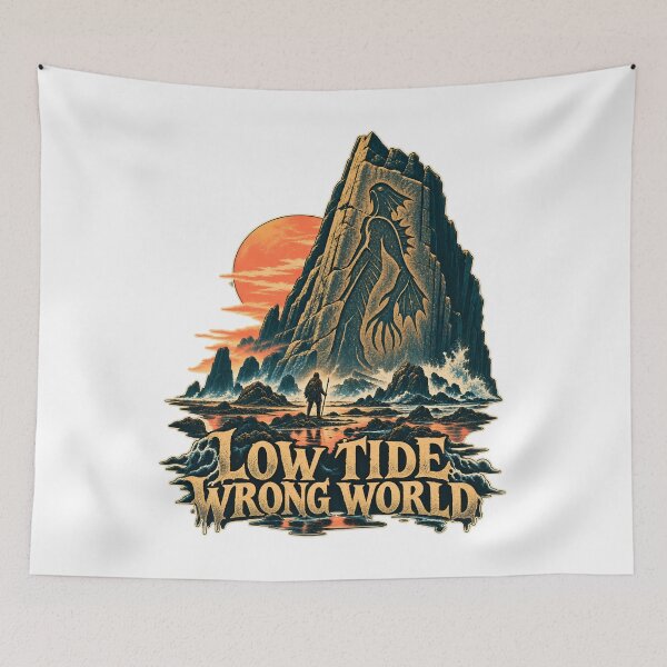 Item preview, H. P. Lovecraft: Low Tide, Wrong World Monolith designed and sold by Fenay Designs.