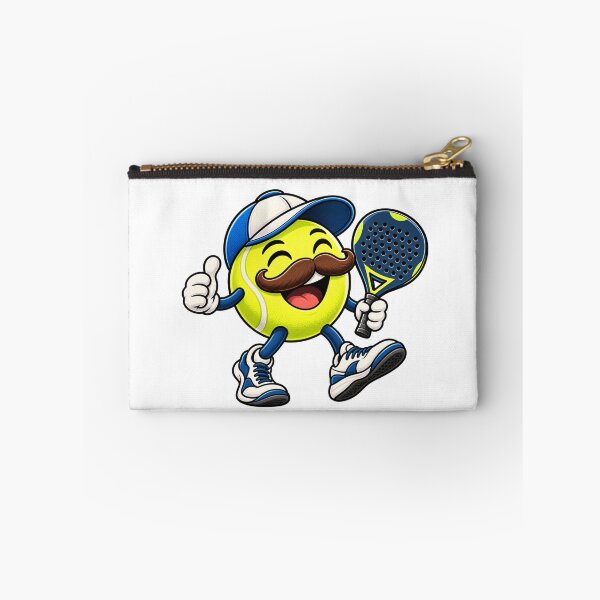 Item preview, Padel Dad Funny Mustache Player Humor designed and sold by WeirdlyMild.