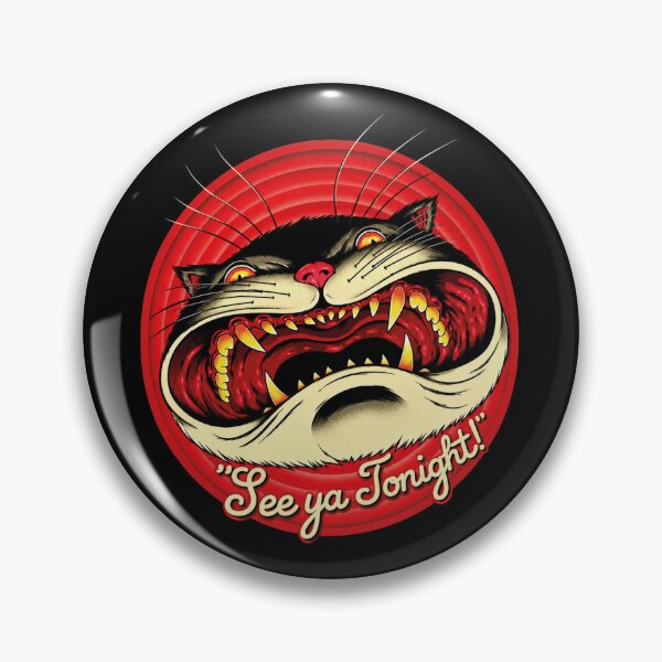 Item preview, Black Cat Horror See Ya Tonight designed and sold by Oniyasha.