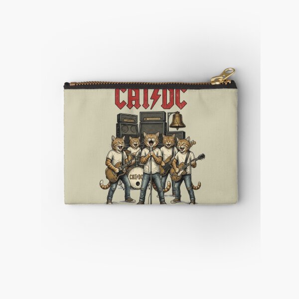 Item preview, Cat/DC Cat Band Funny Hard Rock Cat Vintage Hard Rock Gift Cat Lover Music Lover Gift designed and sold by FurRealStudioCo.