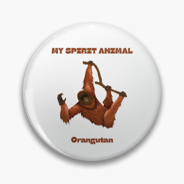 Item preview, My Spirit Animal - Orangutan designed and sold by LoveWhatYouDo.