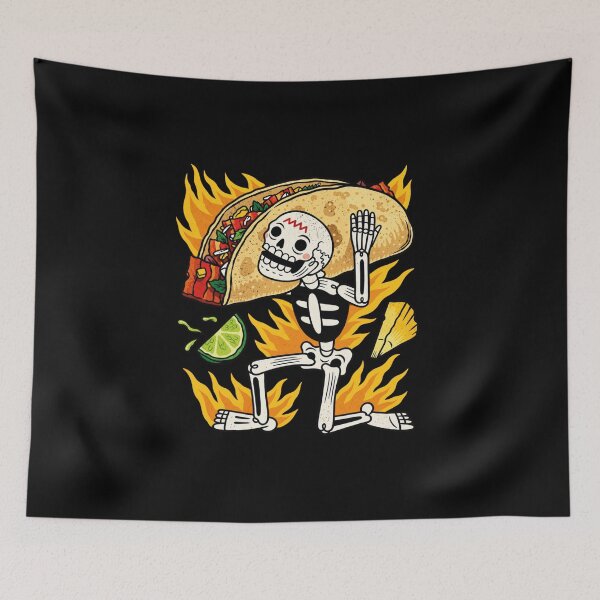Item preview, Skeleton Taco Fiesta designed and sold by Oniyasha.