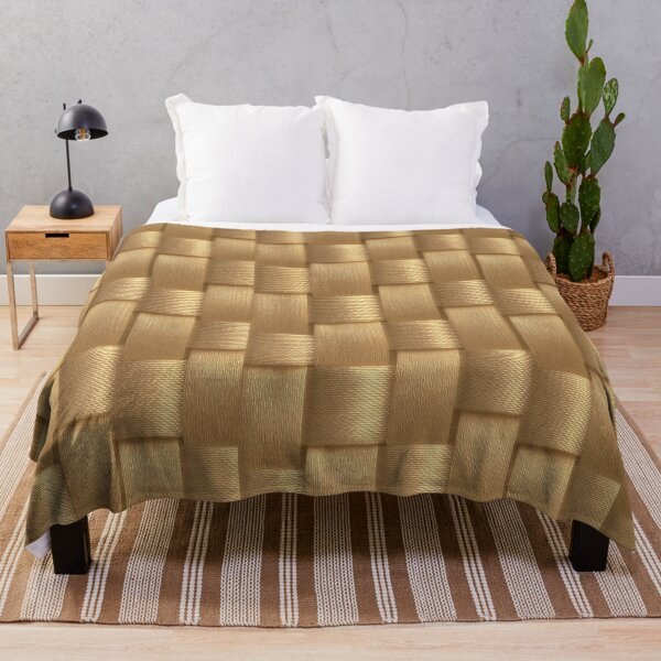 Item preview, Golden Blonde Rattan Basket Weave Pattern designed and sold by Piotrek0001.