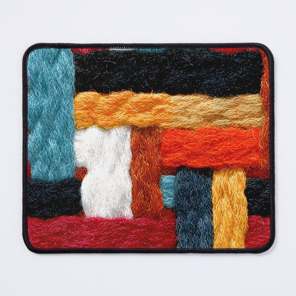 Item preview, Colorful Bohemian Patchwork Yarn Weave Art designed and sold by Piotrek0001.