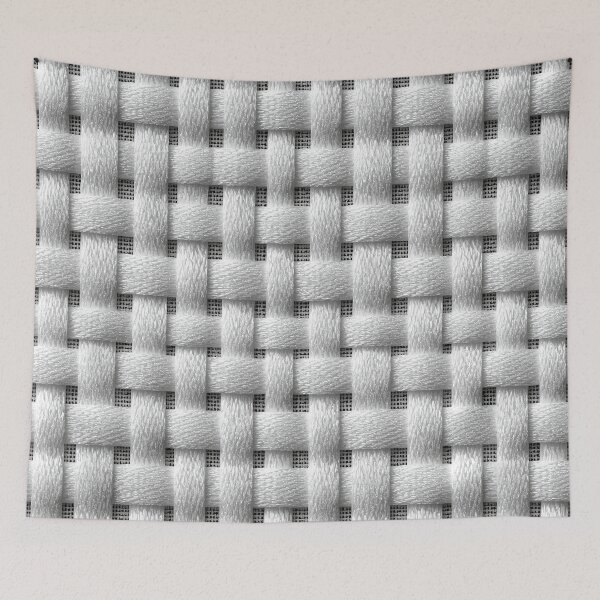 Item preview, Minimalist White Woven Cotton Canvas Texture designed and sold by Piotrek0001.