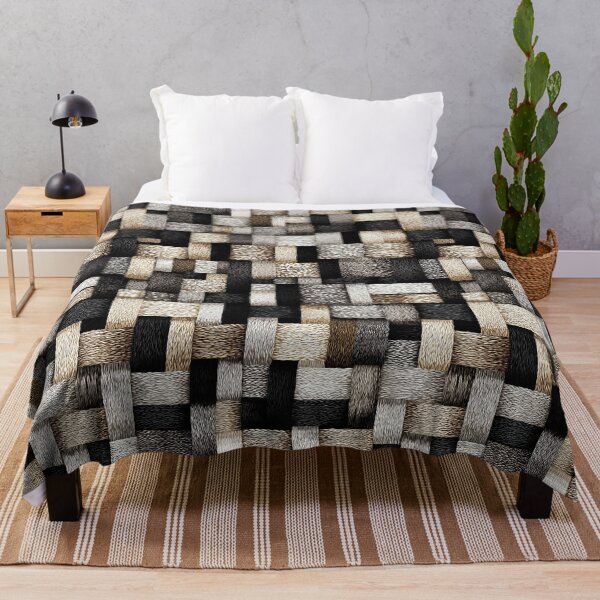 Item preview, Monochrome Marble and Leather Weave Texture designed and sold by Piotrek0001.